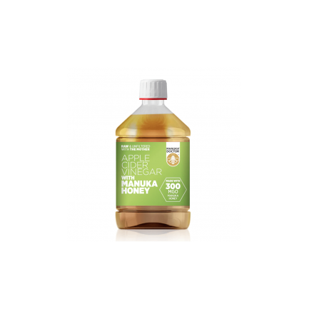 Ябълков оцет + мед от манука (300 MGO) - Apple Cider Vinegar with Manuka Honey (300 MGO),500 ml