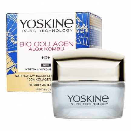 Yoskine Bio Collagen 60+ Нощен крем 50 ml