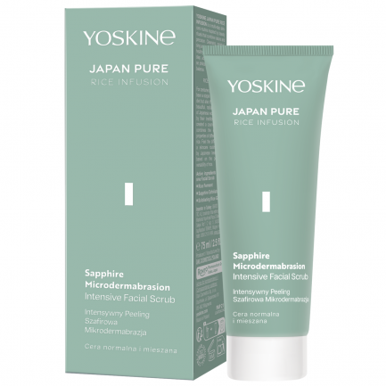 Yoskine Japan Pure Rice Infusion Сапфирен скраб 75 ml
