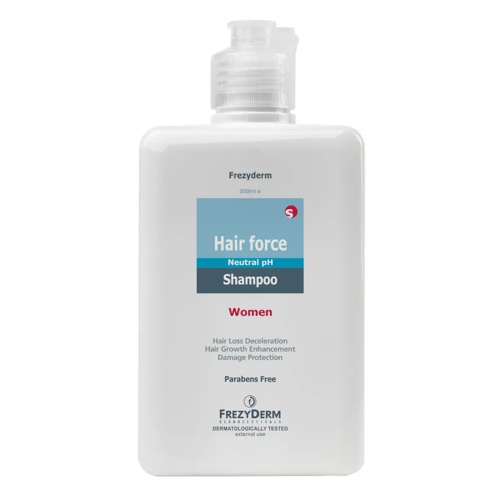 Frezyderm Hair Force Тонизиращ шампоан за жени - 200 ml - Аптека